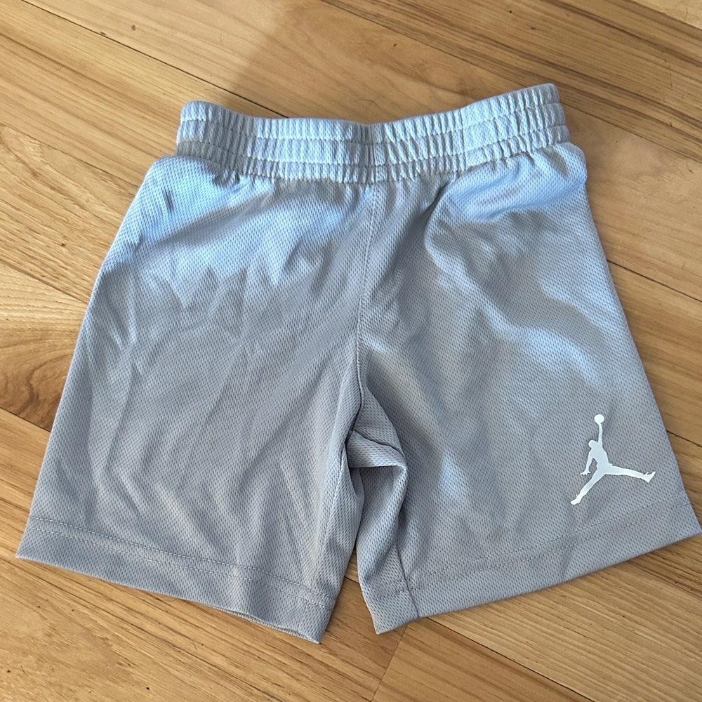 Kids Gray Jordan Shorts
